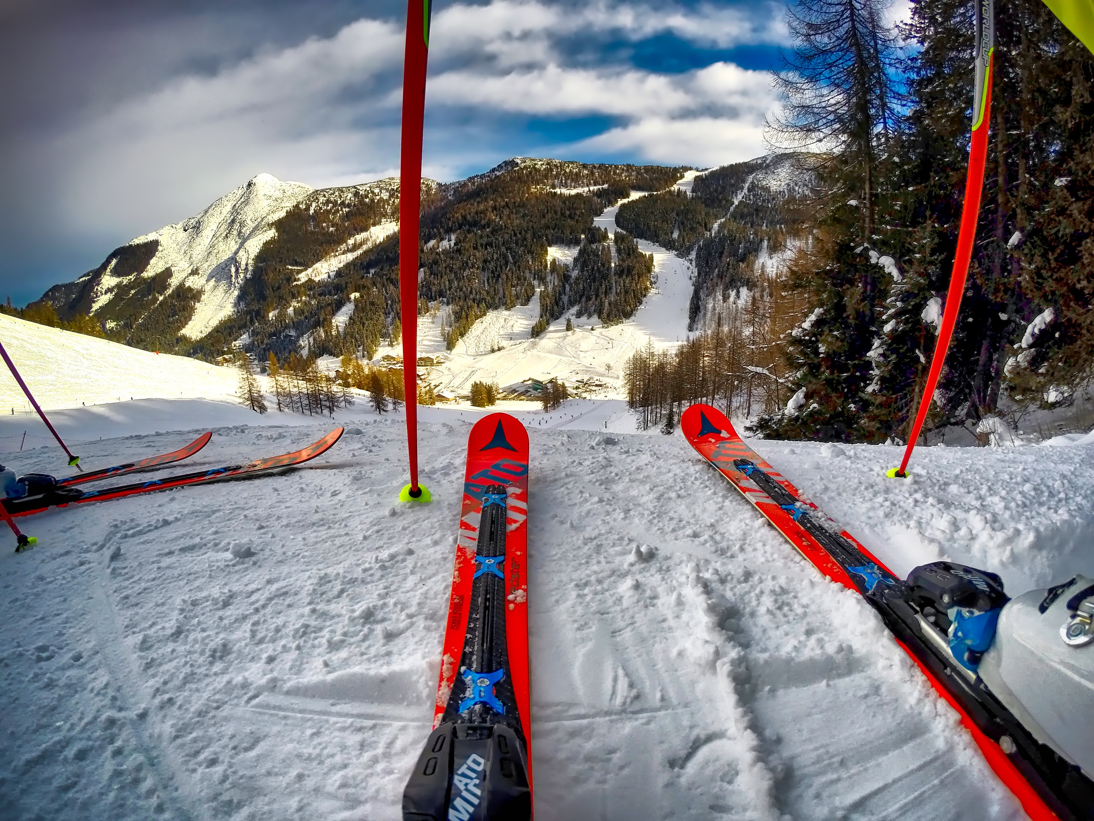 Ski en gros plan — assurance ski Assurski